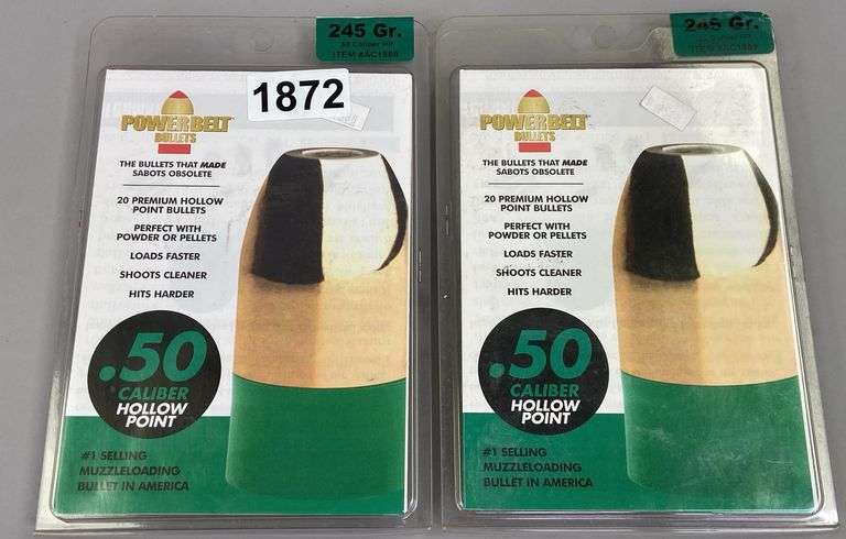 Powerbelt 50 Cal 245 Grain Muzzle Loading Bullets (40 Count) image