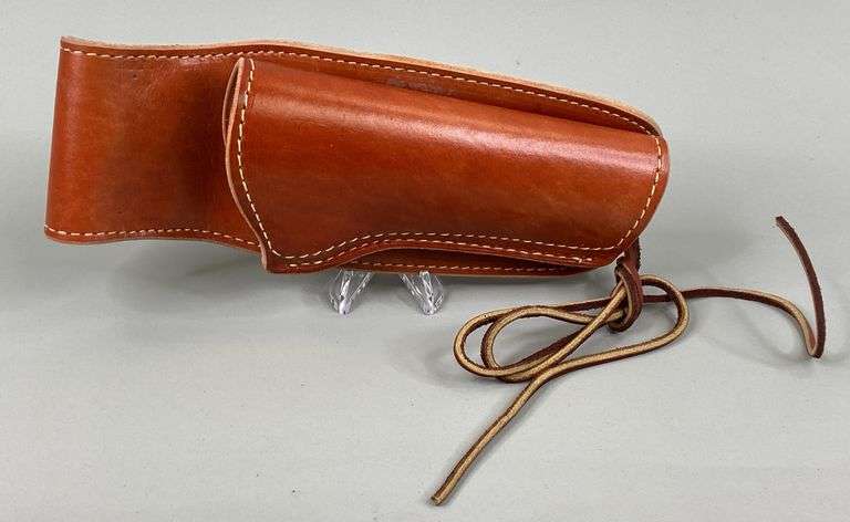 Frontier Hunter Quick Draw Style Leather Holster image