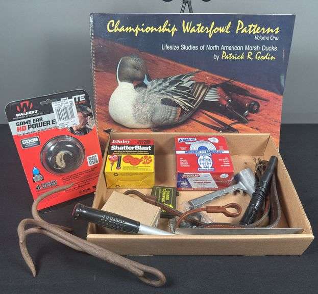 Duck Decoy Patterns, Daisy Targets, & Misc Hunting Items