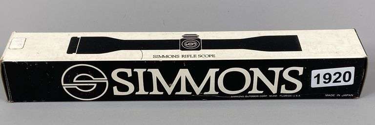 Simmons 4x32 RifleScope image