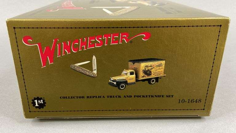 Winchester Repeating Rifles Model 1895 Commemorative Replica Truck & Pocketknife Set