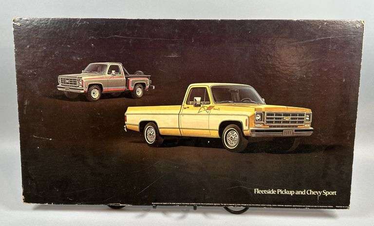 1977 Chevy Dealership Advertising Signs