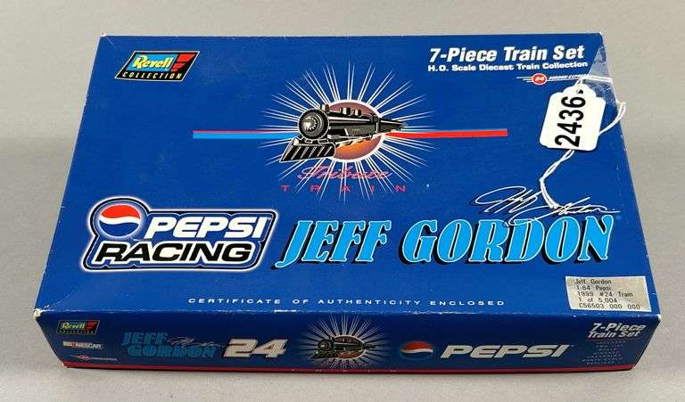 Seven Piece Jeff Gordan Train Set image