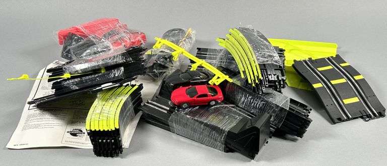 Avon/Chevy Camero Slot Car Racetrack image