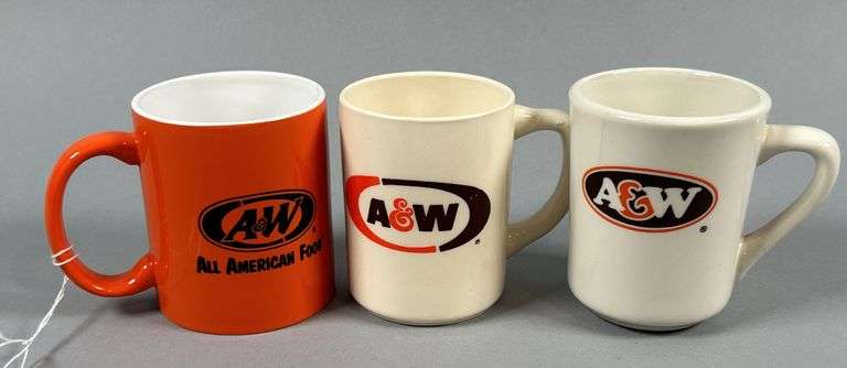 A & W  Root Beer Coffee Mugs image