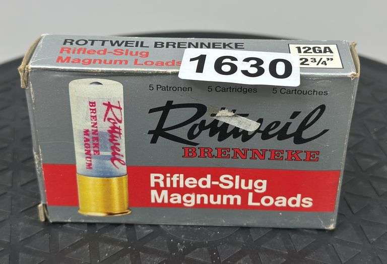 12 Gauge Rottweil 2 3/4” Rifled Slugs image