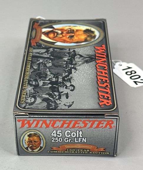 Winchester 45 Colt 250 Gr. LFN 150 Year Commemorative Edition (50 Rounds)
