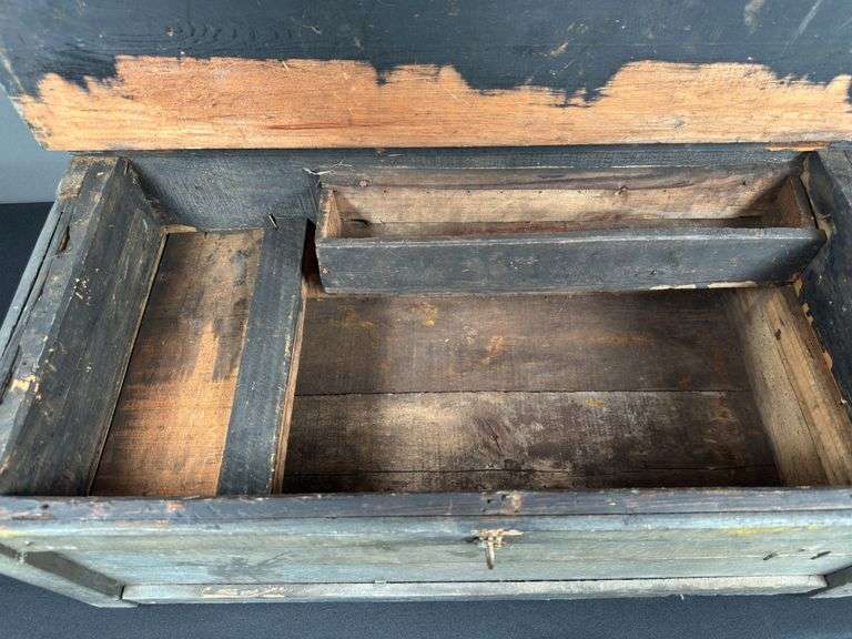Pair of Wooden Tool Boxes
