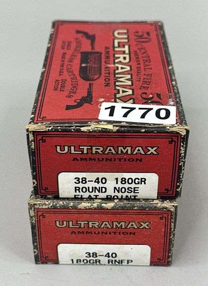 Ultramax 38-40 180 Gr. Round Nose (100 Rounds) image