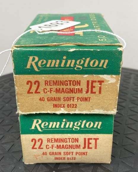 Remington 22 Rem C-F-Magnum JET 40 Gr. (2 Boxes) image