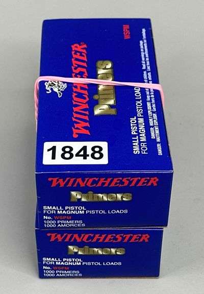 Winchester No. WSPM Small Pistol Primers (2000 Count) image