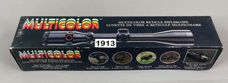 MulticolorReticle RifleScope 3- 9x40mm image