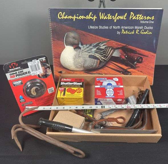Duck Decoy Patterns, Daisy Targets, & Misc Hunting Items