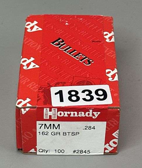 Hornady 7mm 162 Grain Bullets (100 Count) image