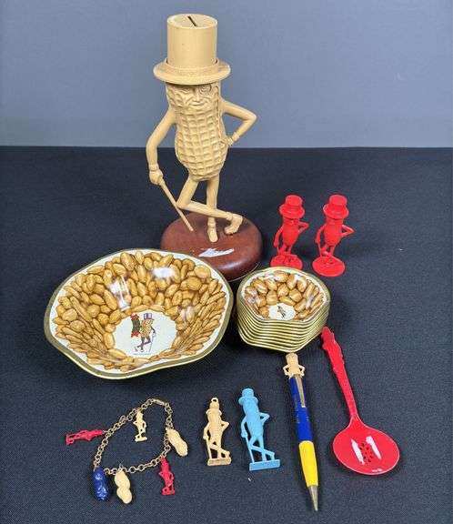 Mr. Peanut Bowls, Coin Bank, & Misc.