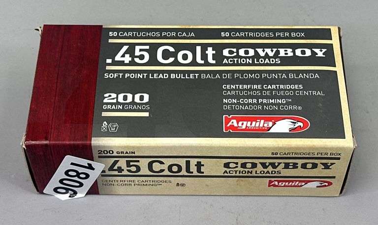Aguila .45 Colt Cowboy Action Loads (50 Rounds) image