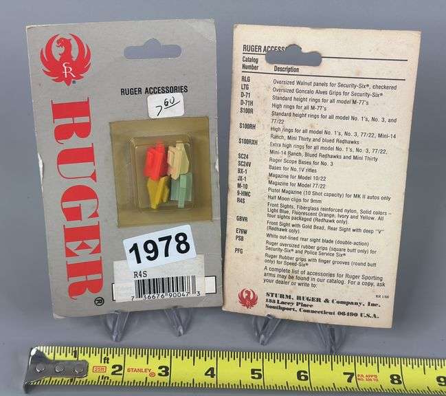 Ruger Fiberglass Reinforced Nylon Front Sights