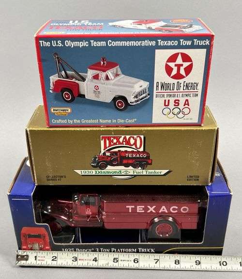 Texaco Tow Truck, Tanker & Platform  Trucks
