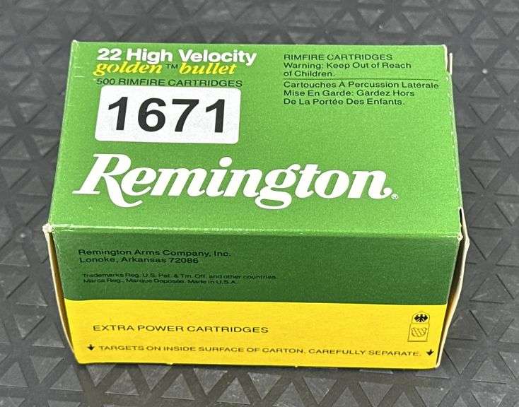 Remington High Velocity .22 Short (500 Rounds) image