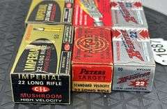 Imperial, Peters, Xpediter, & Quik-Shok .22 LR Ammo