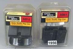 (2) Kydex Double Mag Cases