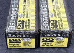 Browning .22 Long Rifle (2 Boxes)
