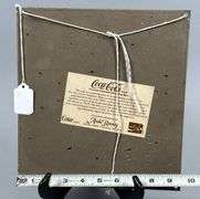 Porcelain Andy Rooney Coca-Cola Advertising Sign