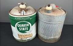 Pair of 5 Gallon Gas Cans