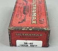 Ultramax 38-40 180 Gr. Round Nose (50 Rounds)