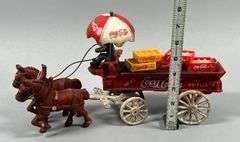 Coca-Cola Horse Drawn Delivery Wagon