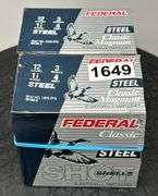 Federal Steel 12 Ga. 3” 4 Shot (2 Boxes)
