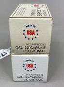 Made In U.S.A. Cal .30 Carbine (100 Rounds)