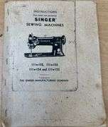 Singer 111w152 Industrial Sewing Machine & Table