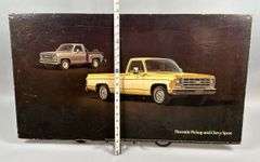 1977 Chevy Dealership Advertising Signs