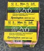 Remington 12 Ga. 3” 2x6 Shot Sizes (2 Boxes)
