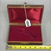 Wooden Derringer Pistol Case