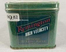 Remington Collectible Tin with 400 Rounds 22 LR