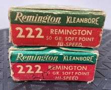 Remington Kleanbore 222 REM 50 Gr. (2 Boxes)
