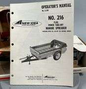 New Idea Bale King Round Baler & Spreader