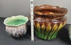 (3) Ceramic Planters
