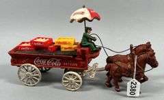 Coca-Cola Horse Drawn Delivery Wagon