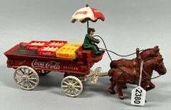 Coca-Cola Horse Drawn Delivery Wagon