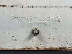 Progress Refrigerator Co. Metal 7up Cooler