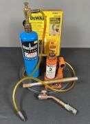 Propane Torch, 2 Ton Bottle Jack, & Dewalt Miter Saw Laser System