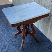 Victorian Marble Top Table