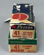 Remington & Peters 41 Magnum 210 Gr. (100 Rounds)