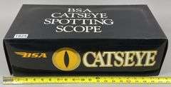 *Removed from Auction Due to Discovered Heat Damage*BSA Catseye 12-36x50mm Spotting Scope With Tripod