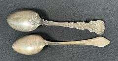 Pair of Sterling Spoons