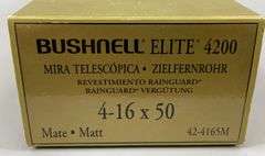 Bushnell Elite 4200 4-16x50 RainGuard Coating Rifle Scope