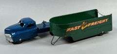 Buddy L Fast Freight Truck and Trailer
